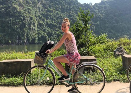Lan Ha Bay - Cycling to Viet Hai Village – Van Boi Beach – Sunset Party