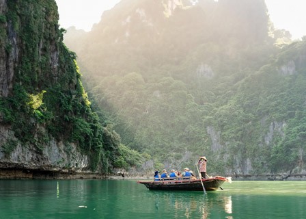 Halong Bay - Luon Cave - Tuan Chau Port
