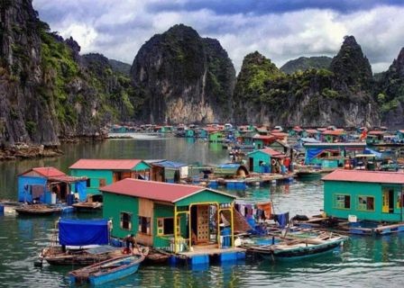 Viet Hai village - Cat Ba Island (B,L,D)