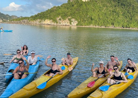 Halong Bay - Lan Ha Bay (L, D)
