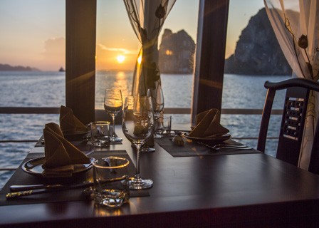 Halong Port  – Bai Tu Long Bay – Cong Do – Cap La (L, D)