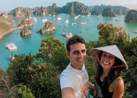 Hanoi to Halong Bay - Embarking on Luon Cave and Titop Island (L, D)