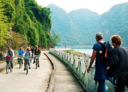 TAI CHI - CYCLING AT VIET HAI VILLAGE - VAN BOI BEACH – SUNSET PARTY ( B/L/ D)